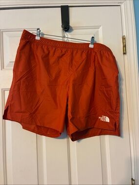NWOT The North Face Men’s Red Lightweight Running Shorts